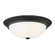 Decorative 3 Light Large Flushmount (21|1257L-MB-W)