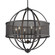 Colson BLK 6 Light Chandelier (with Matte Black shade) in Matte Black (36|3167-6 BLK-BLK)
