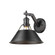 Yep by Golden Lighting Orwell 1-light Wall Sconce in Matte Black (36|3306-1W BLK-BLK)