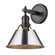 Yep by Golden Lighting Orwell 1-light Vanity in Matte Black and Chrome shade (36|3306-BA1 BLK-CH)