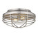 Golden Lighting Seaport 2-light Flush Mount in Pewter (36|9808-FM PW)