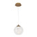 BISTRO 10IN GLASS MINI PENDANT 3000K (16|PD-20010-AB)