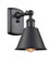 Smithfield - 1 Light - 7 inch - Matte Black - Sconce (3442|516-1W-BK-M8-LED)