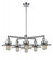 Railroad 6 Light Chandelier (3442|207-6CR-PC-M7)