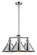 Briarcliff - 3 Light - 24 inch - Polished Chrome - Stem Hung - Chandelier (3442|207-PC-M10)