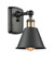 Smithfield - 1 Light - 7 inch - Black Antique Brass - Sconce (3442|516-1W-BAB-M8-LED)
