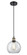 Athens - 1 Light - 8 inch - Black Antique Brass - Cord hung - Mini Pendant (3442|516-1P-BAB-G122)
