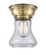 Bellmont - 1 Light - 6 inch - Antique Brass - Flush Mount (3442|623-1F-AB-G192-LED)