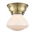 Olean - 1 Light - 7 inch - Antique Brass - Flush Mount (3442|623-1F-AB-G321)