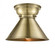 Briarcliff - 1 Light - 10 inch - Antique Brass - Flush Mount (3442|623-1F-AB-M10-AB-LED)