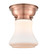 Bellmont - 1 Light - 6 inch - Antique Copper - Flush Mount (3442|623-1F-AC-G191)
