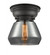 Fulton - 1 Light - 7 inch - Matte Black - Flush Mount (3442|623-1F-BK-G173-LED)
