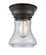 Bellmont - 1 Light - 6 inch - Matte Black - Flush Mount (3442|623-1F-BK-G194)