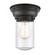 Dover - 1 Light - 6 inch - Matte Black - Flush Mount (3442|623-1F-BK-G314-LED)