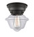Oxford - 1 Light - 8 inch - Matte Black - Flush Mount (3442|623-1F-BK-G532)