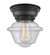 Oxford - 1 Light - 8 inch - Matte Black - Flush Mount (3442|623-1F-BK-G534)