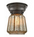 Chatham - 1 Light - 7 inch - Oil Rubbed Bronze - Flush Mount (3442|623-1F-OB-G146-LED)