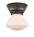 Olean - 1 Light - 7 inch - Oil Rubbed Bronze - Flush Mount (3442|623-1F-OB-G321)