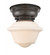 Oxford - 1 Light - 8 inch - Oil Rubbed Bronze - Flush Mount (3442|623-1F-OB-G531)