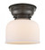 Bell - 1 Light - 8 inch - Oil Rubbed Bronze - Flush Mount (3442|623-1F-OB-G71)