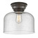 Bell - 1 Light - 12 inch - Oil Rubbed Bronze - Flush Mount (3442|623-1F-OB-G74-L)