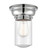 Dover - 1 Light - 6 inch - Polished Chrome - Flush Mount (3442|623-1F-PC-G314-LED)