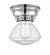 Olean - 1 Light - 7 inch - Polished Chrome - Flush Mount (3442|623-1F-PC-G324-LED)