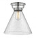 Cone - 1 Light - 12 inch - Polished Chrome - Flush Mount (3442|623-1F-PC-G44-L)