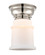 Canton - 1 Light - 6 inch - Polished Nickel - Flush Mount (3442|623-1F-PN-G181-LED)