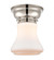 Bellmont - 1 Light - 6 inch - Polished Nickel - Flush Mount (3442|623-1F-PN-G191)