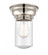 Dover - 1 Light - 6 inch - Polished Nickel - Flush Mount (3442|623-1F-PN-G314)