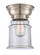 Canton - 1 Light - 6 inch - Brushed Satin Nickel - Flush Mount (3442|623-1F-SN-G182-LED)