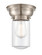 Dover - 1 Light - 6 inch - Brushed Satin Nickel - Flush Mount (3442|623-1F-SN-G312-LED)