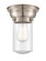 Dover - 1 Light - 6 inch - Brushed Satin Nickel - Flush Mount (3442|623-1F-SN-G314-LED)
