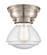Olean - 1 Light - 7 inch - Brushed Satin Nickel - Flush Mount (3442|623-1F-SN-G324-LED)