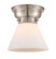 Cone - 1 Light - 8 inch - Brushed Satin Nickel - Flush Mount (3442|623-1F-SN-G41)