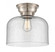 Bell - 1 Light - 12 inch - Brushed Satin Nickel - Flush Mount (3442|623-1F-SN-G74-L)