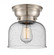 Bell - 1 Light - 8 inch - Brushed Satin Nickel - Flush Mount (3442|623-1F-SN-G74-LED)
