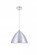 Kenneth 1 Light Burnished Nickel Pendant (758|LD2410BN)