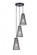 Modesta 3 Light Black Pendant (758|LD2416BK)