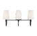 Cameron 3-Light Bathroom Vanity Light in 
Matte Black (128|8-2542-3-89)