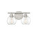 Carson 2-Light Bathroom Vanity Light in Satin Nickel (128|8-4050-2-SN)