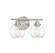 Carson 2-Light Bathroom Vanity Light in Satin Nickel (128|8-4050-2-SN)