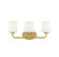 Capra 3-Light Bathroom Vanity Light in Warm Brass (128|8-4090-3-322)