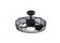 Henry 20 inch Indoor/Outdoor Ceiling Fan with LED Light Kit - Black (90|FP8519BL)