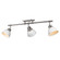 Yep by Golden Lighting Duncan 3-light Semi-Flush Mount in Pewter and Matte White shade (36|3602-3SF PW-WHT)