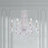 Siena 6 Light 120V Chandelier in Polished Stainless Steel with Heritage Handcut Crystal (168|RS83061N-401H)