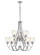 Forsyth 9-Light Chandelier Ceiling Light Chrome (670|3629-CH)