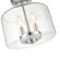 Asheville 3-Light Semi-Flush Ceiling Mount Chrome (670|6923-CH)