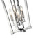 4-Light Pendant light Chrome (670|9124-CH)